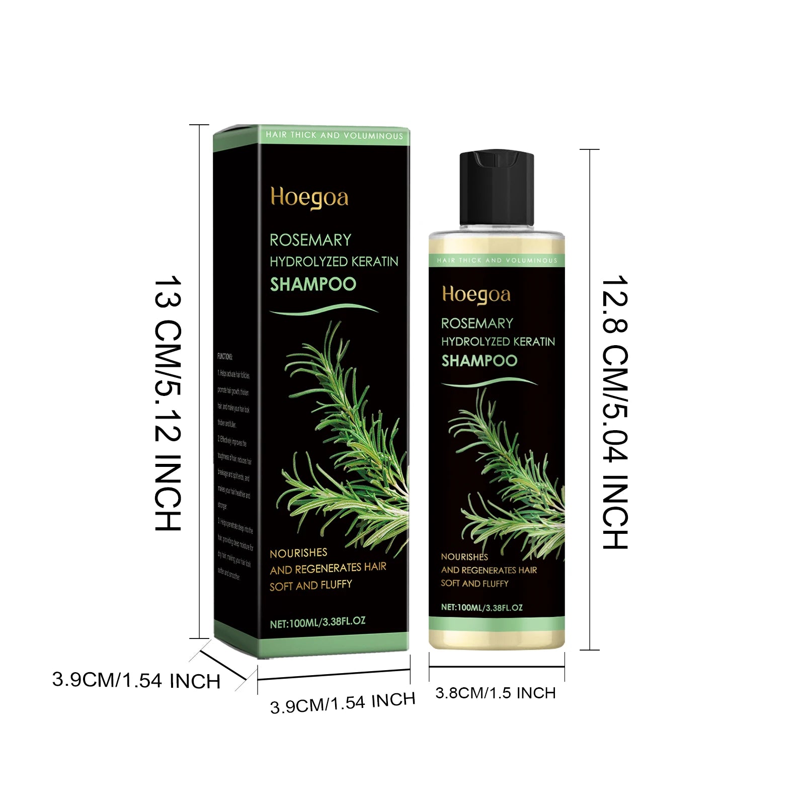 Rosemary shampoo ingredients and specifications