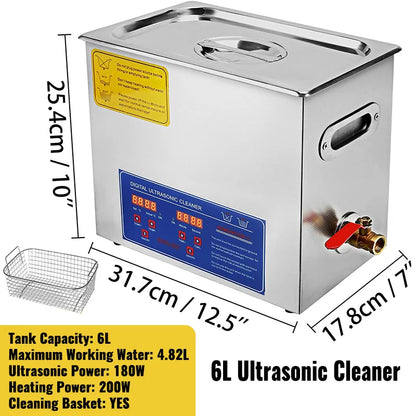 Ultrasonic cleaner 6L model