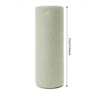 Reusable Microfiber Cleaning Wipes (20 Sheets/Roll) – Eco-Friendly Washable Kitchen Cloths & Paper Towel Replacement