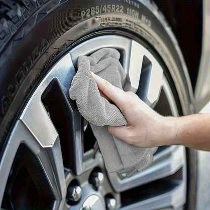 Premium microfiber cleaning cloths bulk pack for kitchen glass and home streak-free