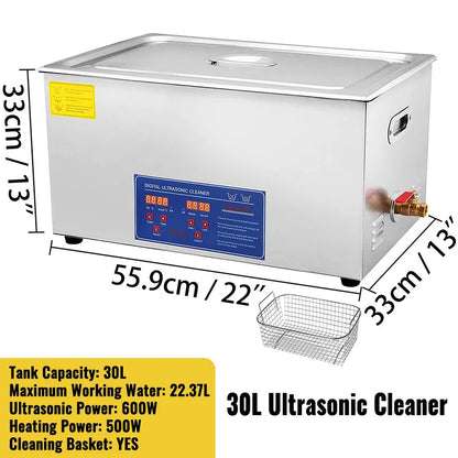 Ultrasonic cleaner 30L large capacity model