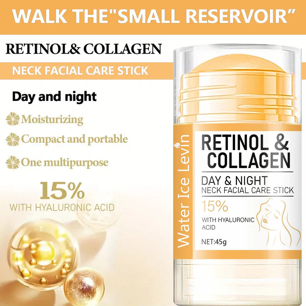 Retinol and Collagen firming cream for face and neck lifting