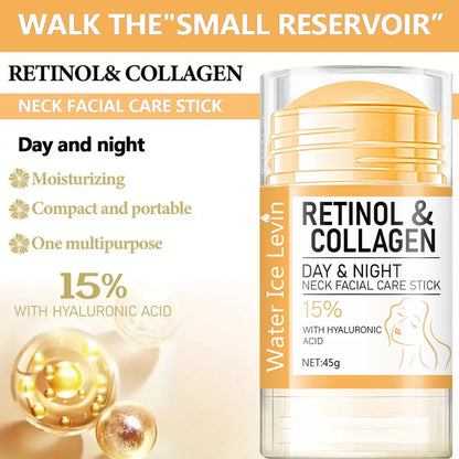 Retinol and Collagen firming cream for face and neck lifting