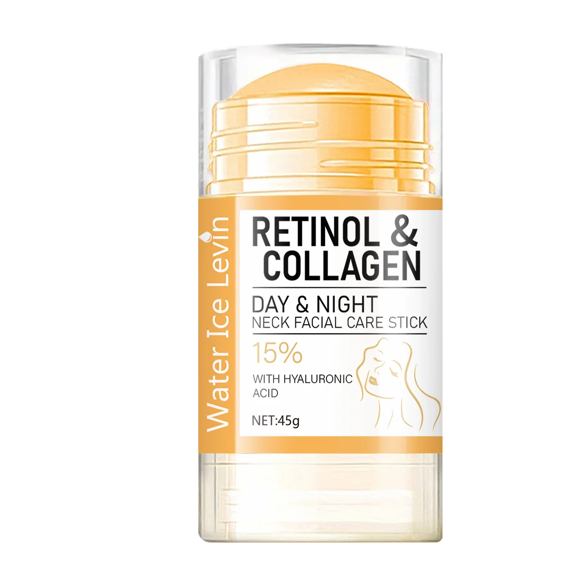 Retinol and Collagen firming cream for face and neck lifting
