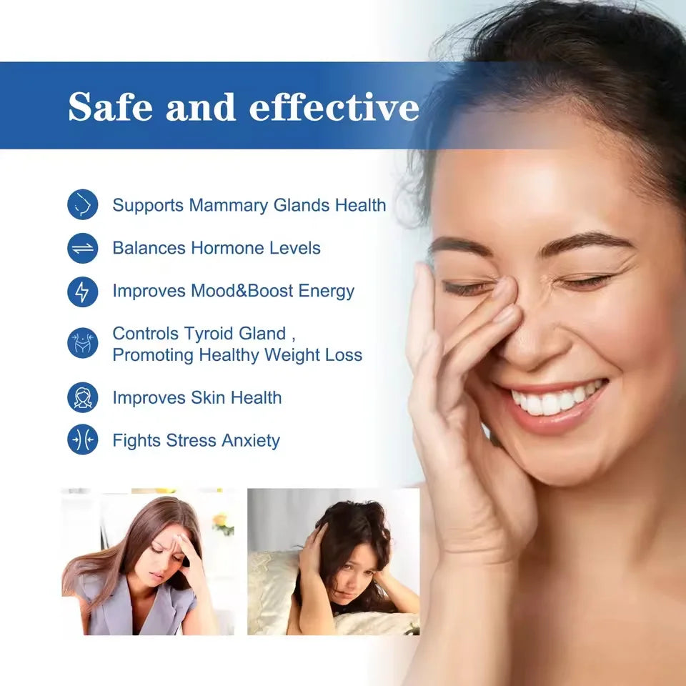 100ml Estrogen Relief Cream for Women Menopause Soothing Balm Menstrual Cycle & Body Balance Support Helps Reduce Hot Flashes