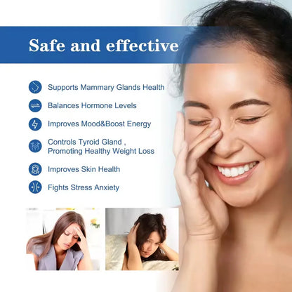 100ml Estrogen Relief Cream for Women Menopause Soothing Balm Menstrual Cycle & Body Balance Support Helps Reduce Hot Flashes