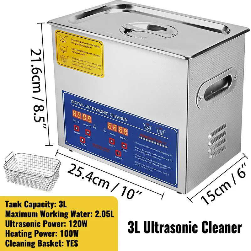 Ultrasonic cleaner 3L model