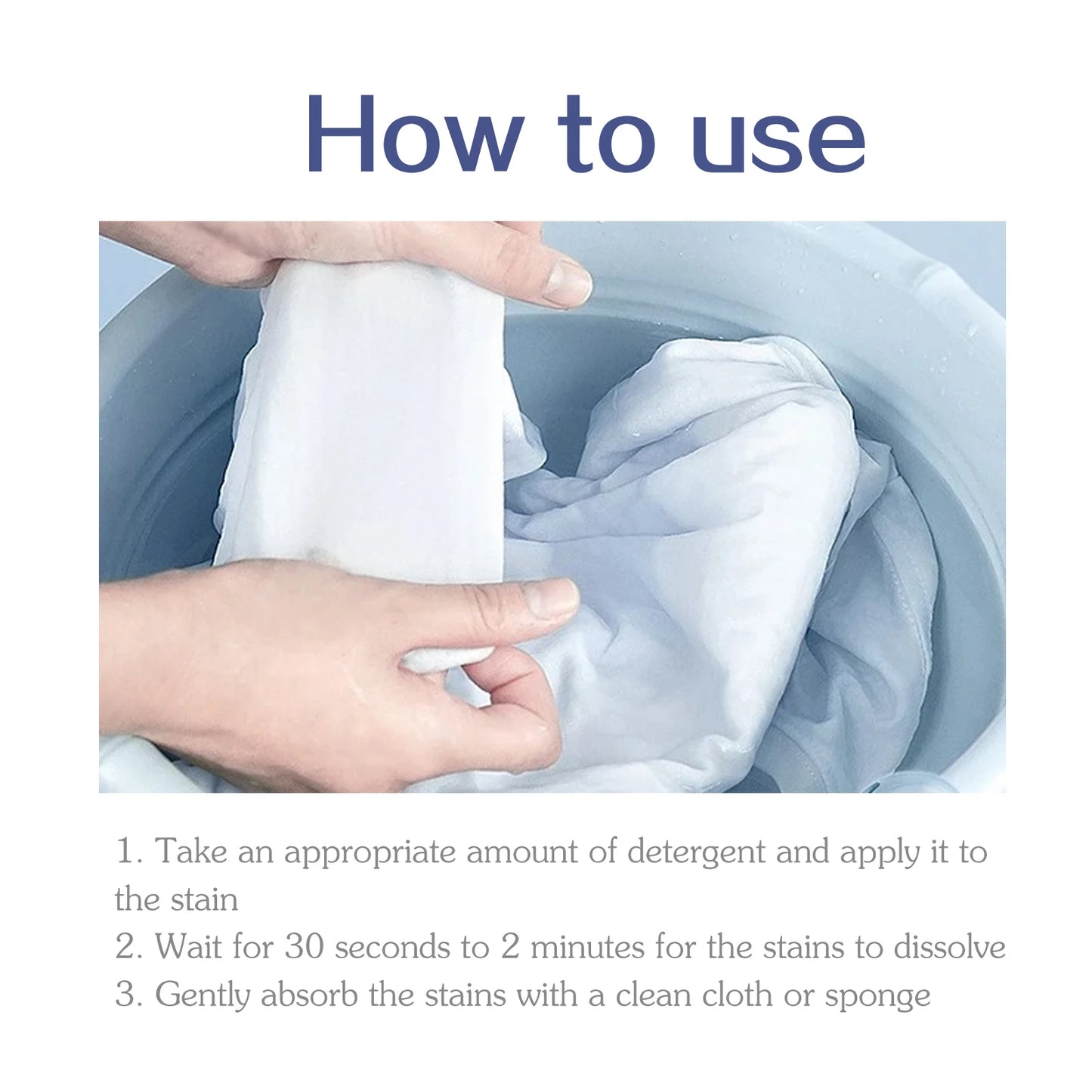Active enzyme laundry detergent for white shirt stain removal and brightening