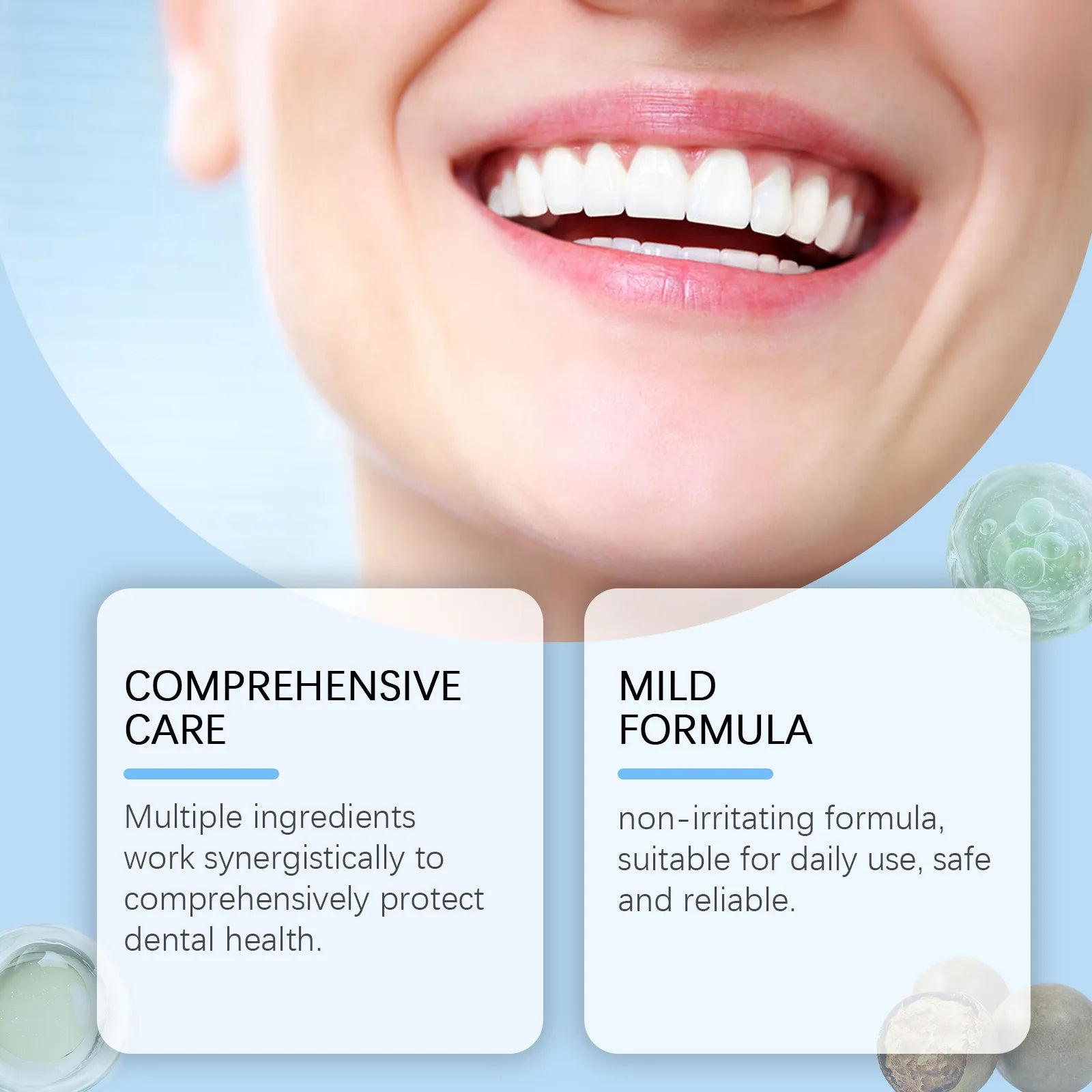 Oralhoe 60ml dental care liquid for teeth brightening and fresh breath