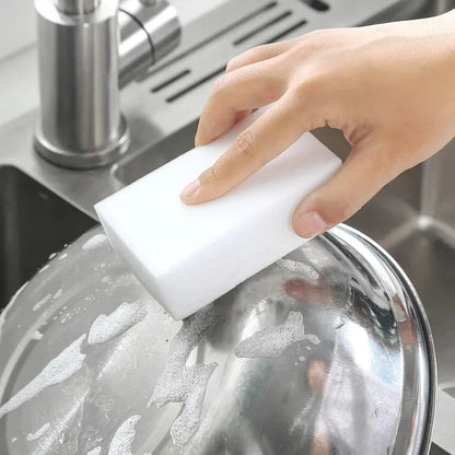 Magic melamine sponge eraser bulk pack for kitchen bathroom walls and shoes
